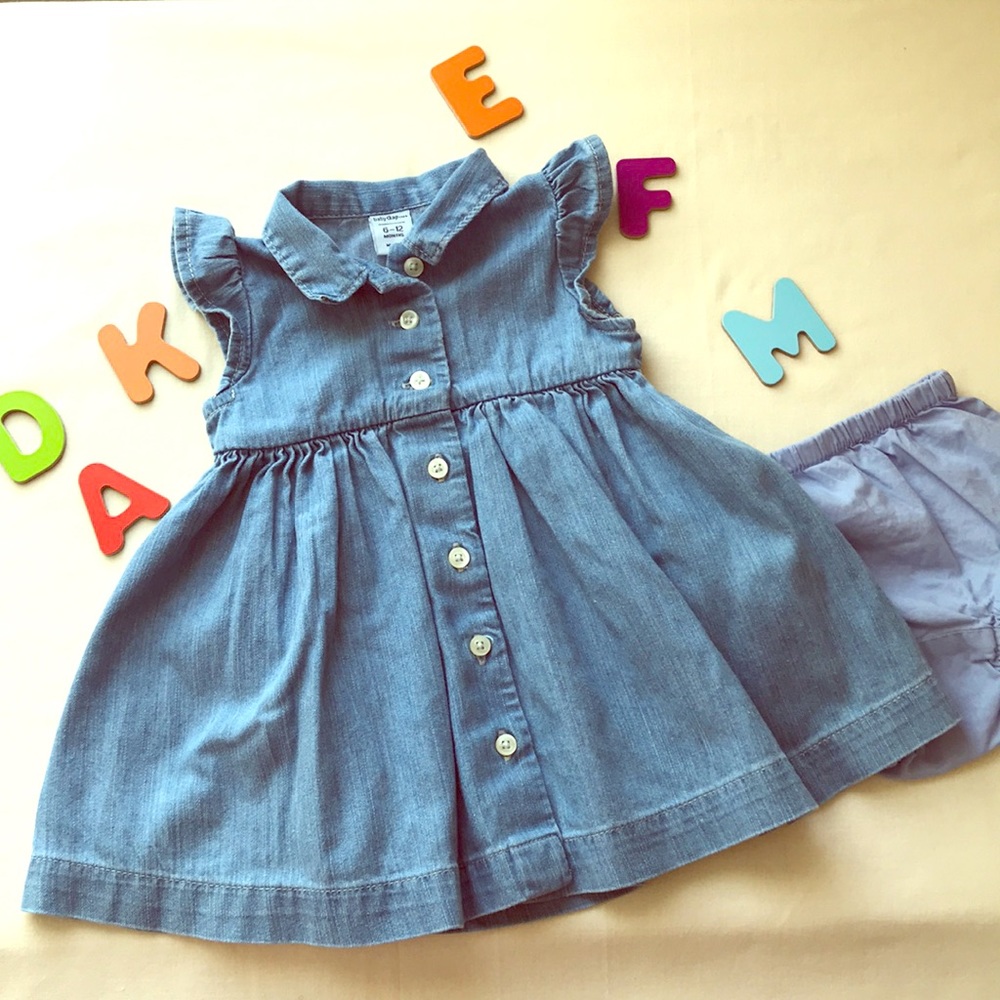 Gap kids denim dress
